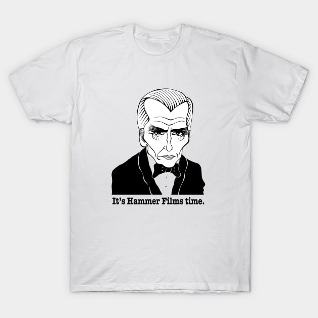 CHRISTOPHER LEE FAN ART T-Shirt by cartoonistguy